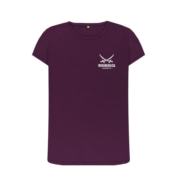 Purple Mariner Jack: Womens Crewmate T-Shirt : 3 Colours