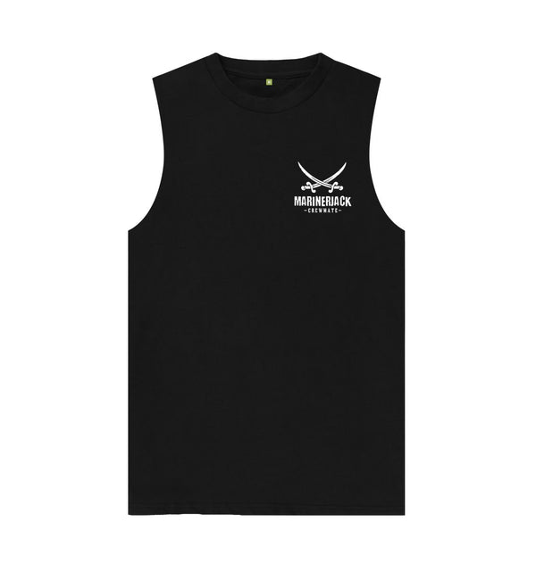 Black Mariner Jack: 'Crewmate' Gym Top: 2 Colours
