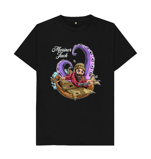 Black Mariner Jack: The Treasure Seeker Tee: 5 Colours