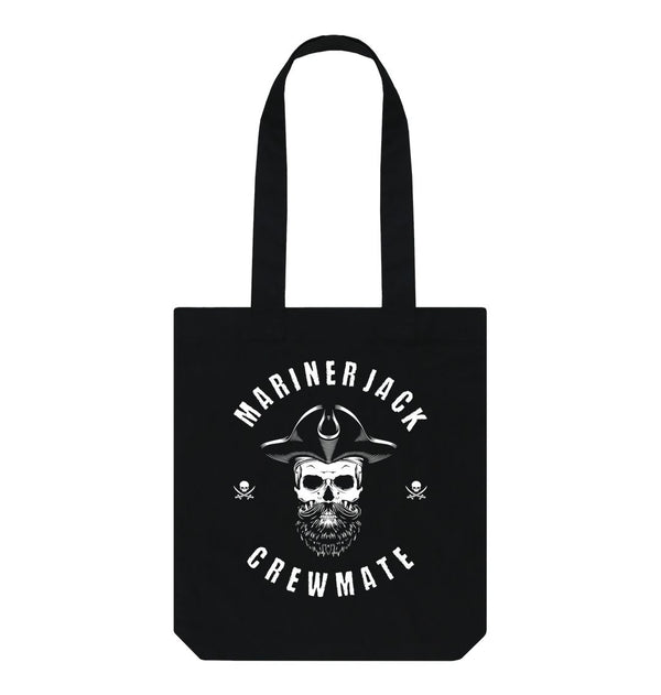 Black Mariner Jack: Crewmate Organic Tote Bag
