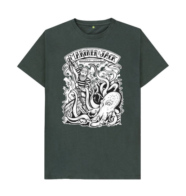 Dark Grey Mariner Jack vs The Kraken Tee: 5 Colours