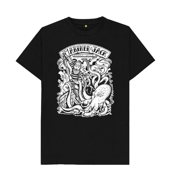 Black Mariner Jack vs The Kraken Tee: 5 Colours