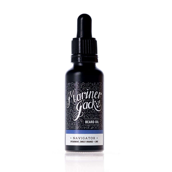 Mariner Jack Beard Oil 30ml Navigator Beard Oil Navigator Beard Oil - spearmint, sweet orange and lime