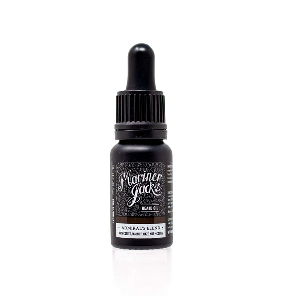 Mariner Jack Ltd Beard Oil 10ml Admiral's Blend Beard Oil Admiral's Blend Beard Oil - Rich Coffee, Walnut, Hazelnut and Cocoa
