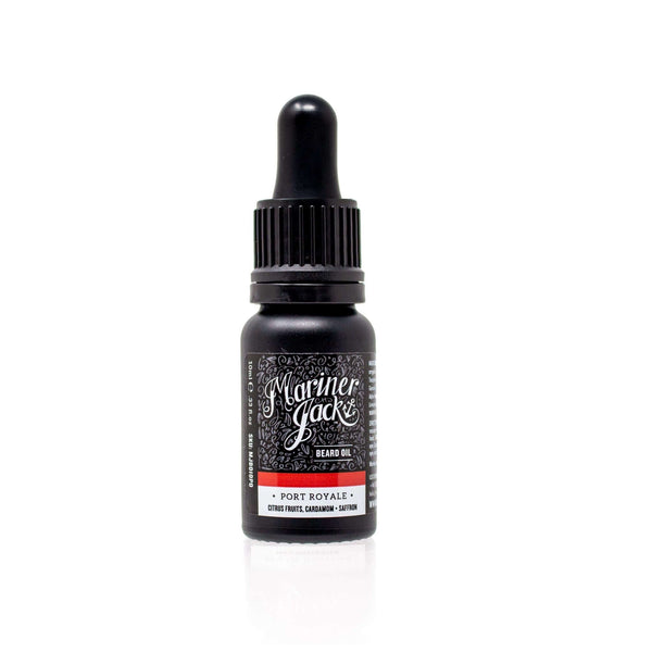 Mariner Jack Ltd Beard Oil 10ml Port Royale Beard Oil Port Royale Beard Oil - Citrus Fruits, Cardamom and Saffron