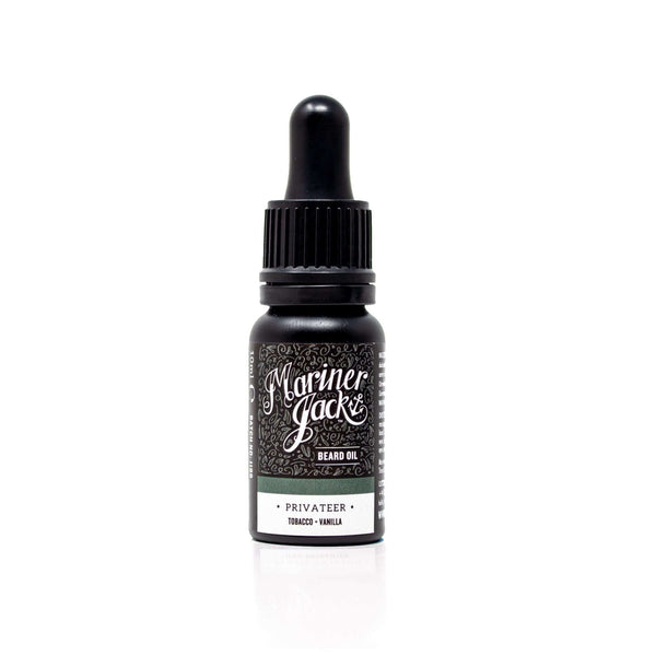 Mariner Jack Ltd Beard Oil 10ml Privateer Beard Oil Privateer Beard Oil - Tobacco and Vanilla
