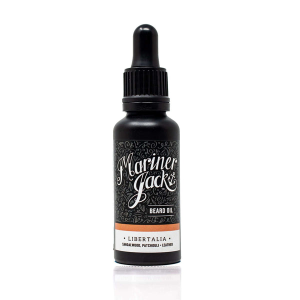 Mariner Jack Ltd Beard Oil 30ml Libertalia Beard Oil Libertalia Beard Oil - Sandalwood, Patchouli and Leather