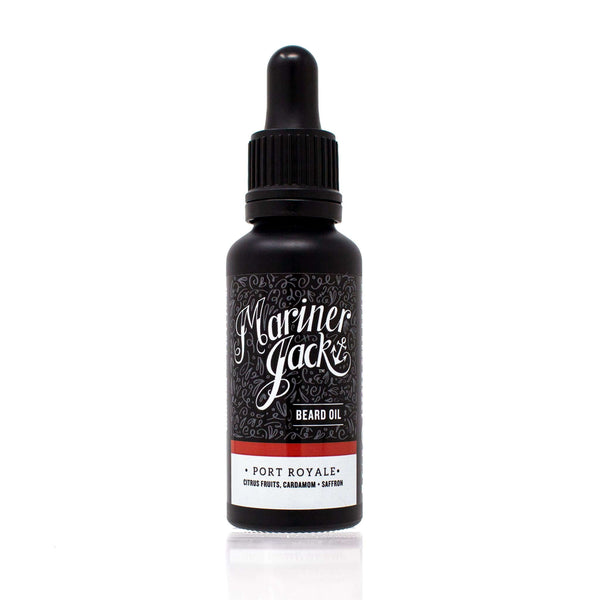 Mariner Jack Ltd Beard Oil 30ml Port Royale Beard Oil Port Royale Beard Oil - Citrus Fruits, Cardamom and Saffron