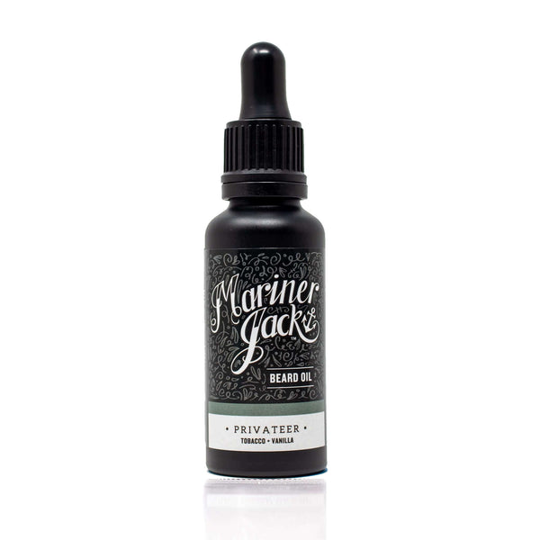 Mariner Jack Ltd Beard Oil 30ml Privateer Beard Oil Privateer Beard Oil - Tobacco and Vanilla