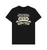 Black Printed T-shirt Front