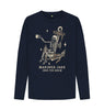 Navy Blue Mariner Jack: Mens Join the Brew Long Sleeve T-shirt: 3 Colours