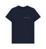 Navy Blue Printed T-shirt Front