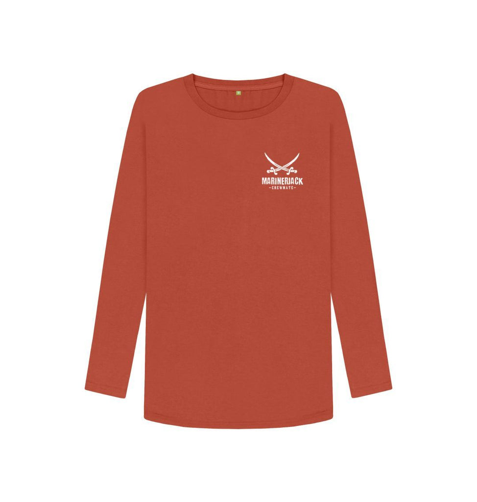 Rust Mariner Jack: Womens Long Sleeve T-Shirt