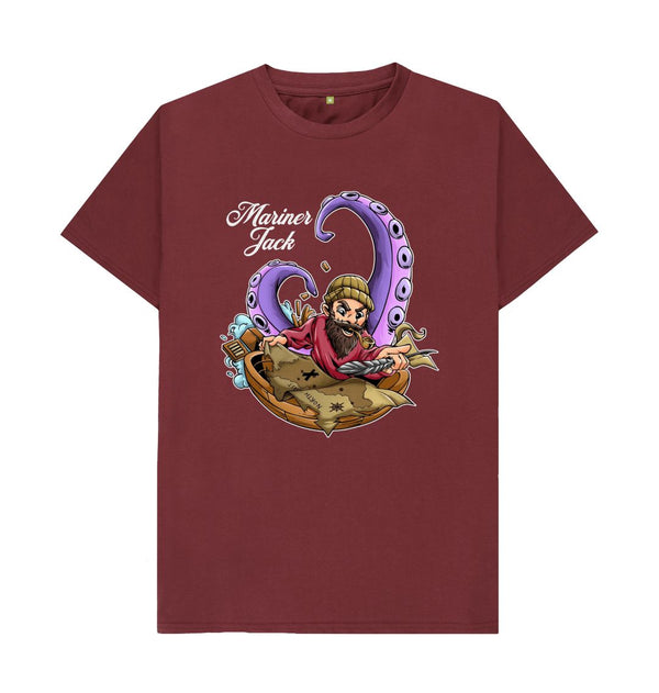 Red Wine Mariner Jack: The Treasure Seeker Tee: 5 Colours