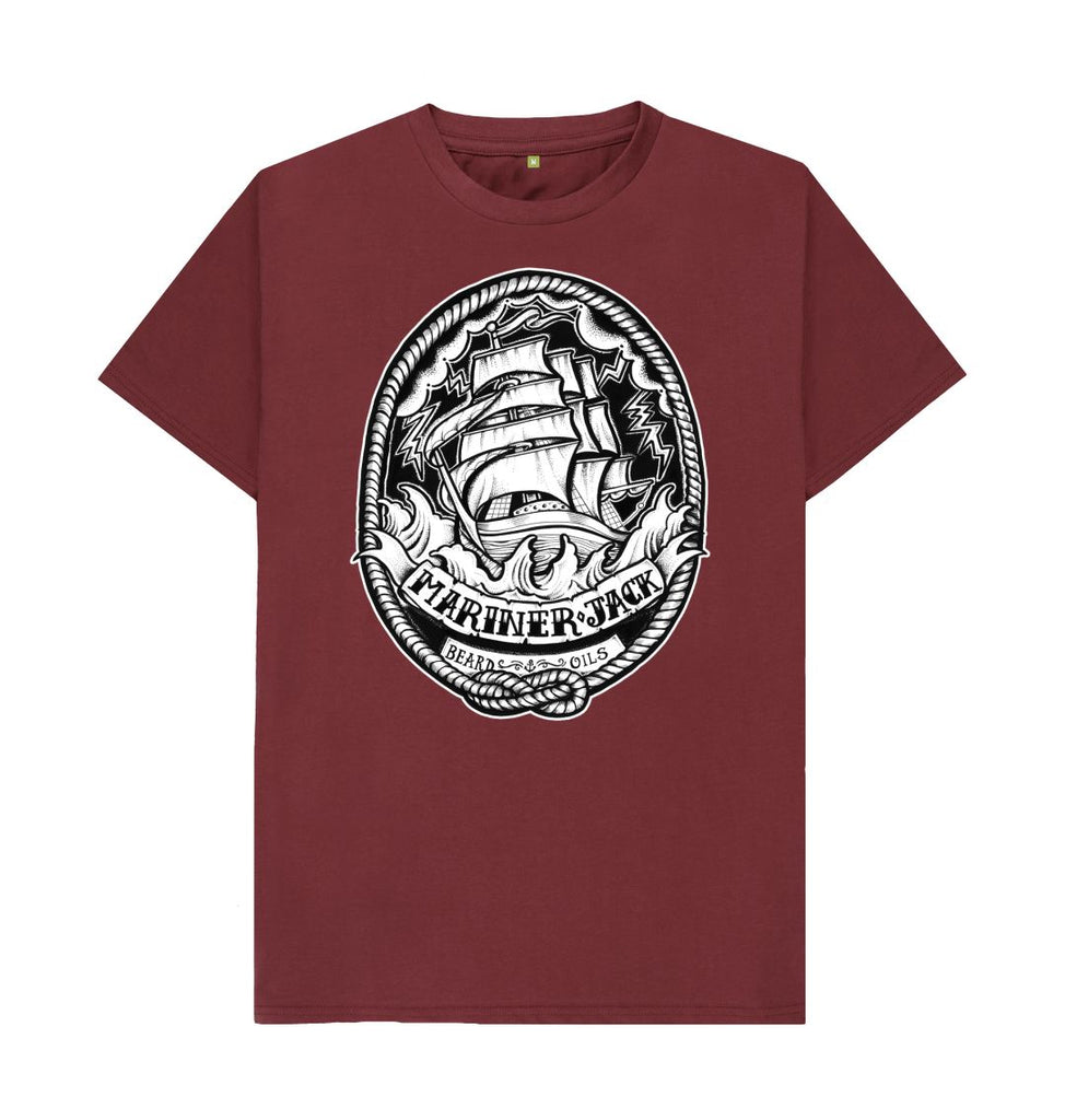 Red Wine Mariner Jack Clipper Ship Tee: 5 Colours