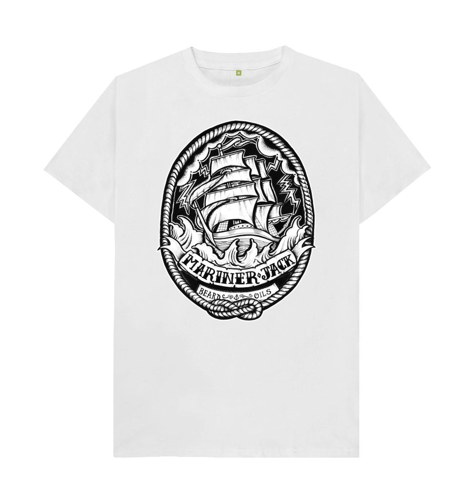 White Mariner Jack Clipper Ship Tee: 5 Colours