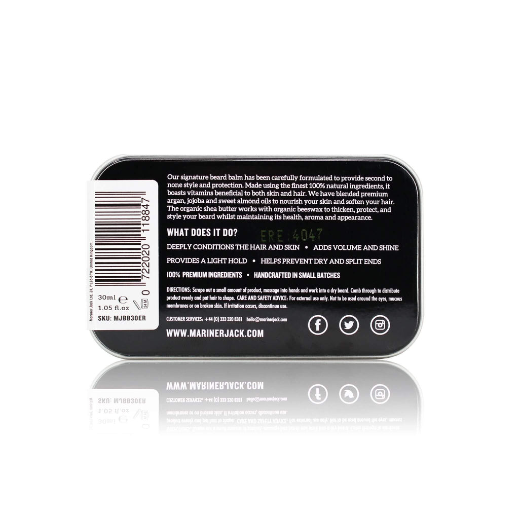 Mariner Jack Beard Balm Erebus Beard Balm - Oak, Lemon, Orange, Black Pepper and Amber