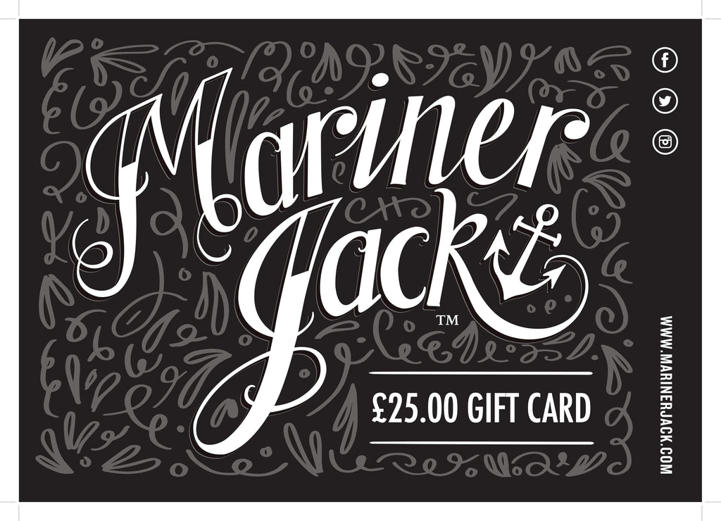 Mariner Jack Gift Card £25.00 Mariner Jack Gift Voucher