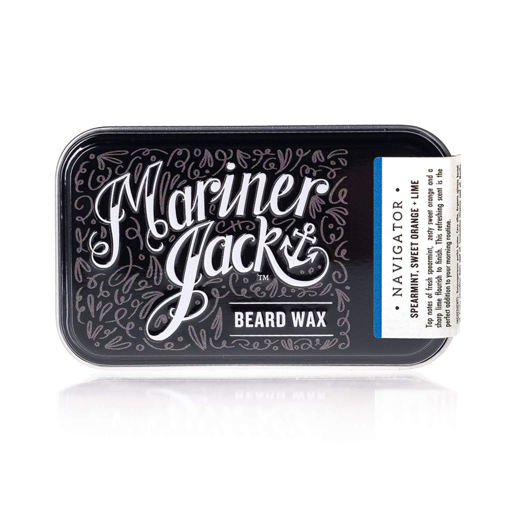 Mariner Jack Ltd Beard and Moustache Wax Navigator Beard and Moustache Wax - Spearmint, Sweet Orange and Lime