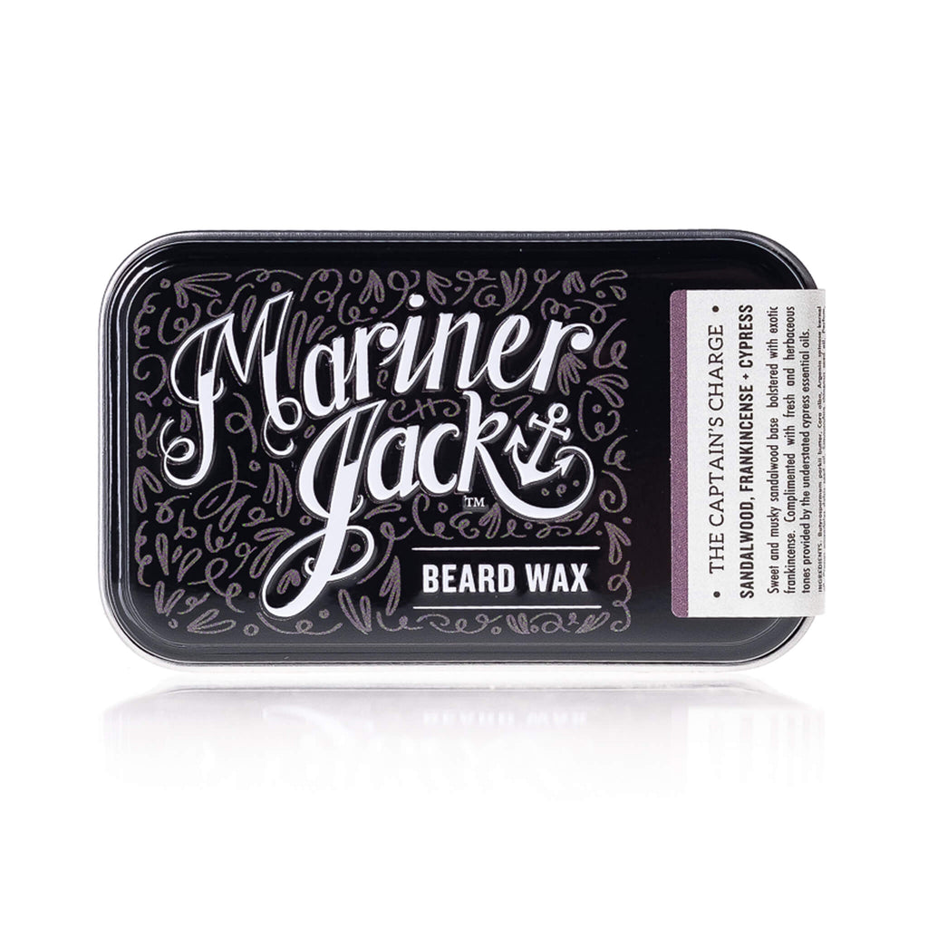 Mariner Jack Ltd Beard and Moustache Wax The Captain's Charge Beard and Moustache Wax - Sandalwood, Frankincense and Cypress