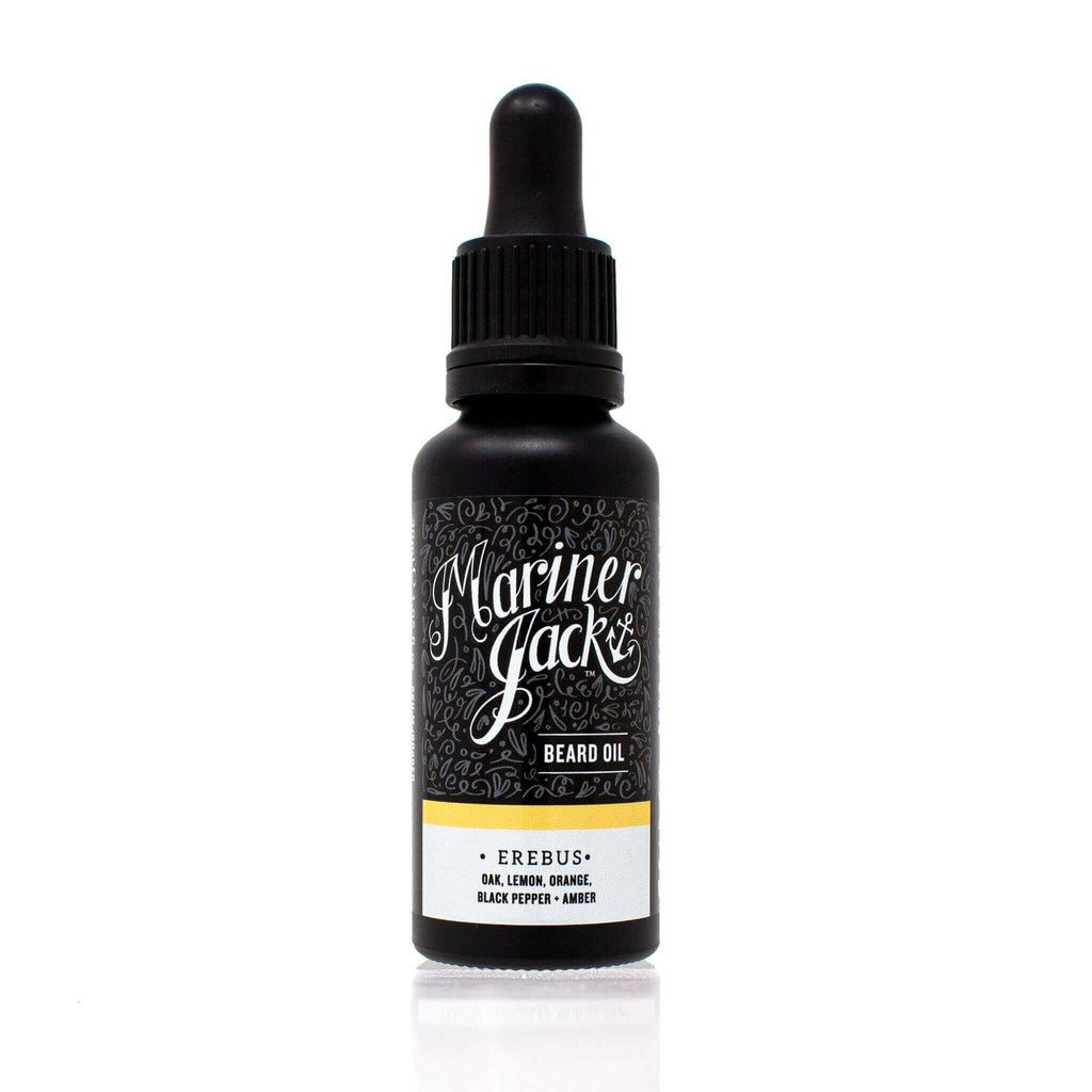 Mariner Jack Ltd Beard Oil 30ml Erebus Beard Oil Erebus Beard Oil - Oak, Lemon, Orange, Black Pepper and Amber